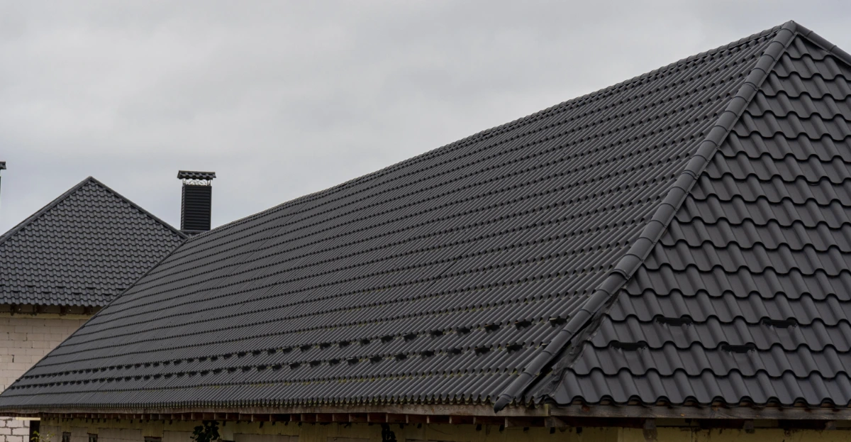 a photo of a residential roof